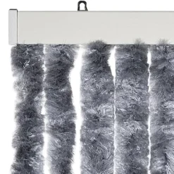 Insektmiddel & Dyreafvisende Middel^Insektgardin med chenilletråde - Beskytter mod insekter | Farve: Sølv | Størrelse: 100 x 220 cm