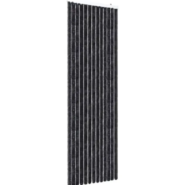Insektmiddel & Dyreafvisende Middel^Insektgardin 56x200 cm chenille antracitgrå - Insektgardin - Insektgardiner - Home & Living