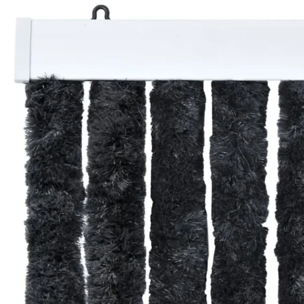 Insektmiddel & Dyreafvisende Middel^Insektgardin 56x200 cm chenille antracitgrå - Insektgardin - Insektgardiner - Home & Living