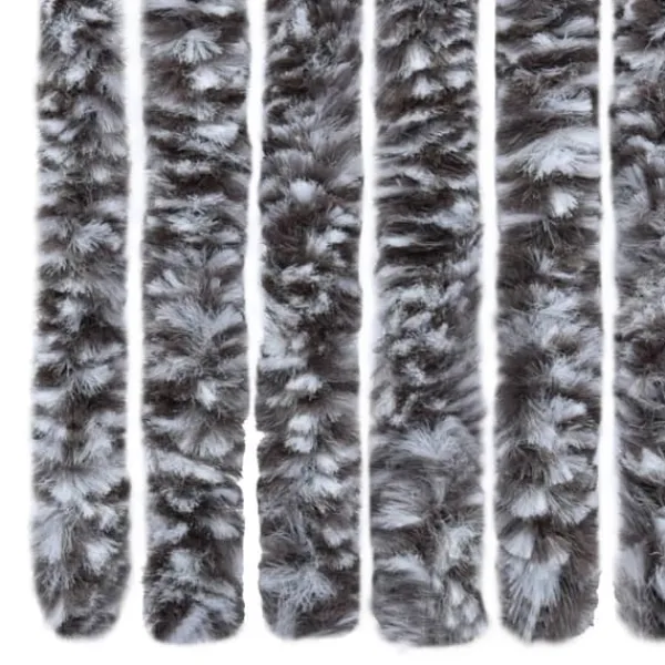 Insektmiddel & Dyreafvisende Middel^Insektgardin 56x200 cm chenille brun og beige - Insektgardin - Insektgardiner - Home & Living