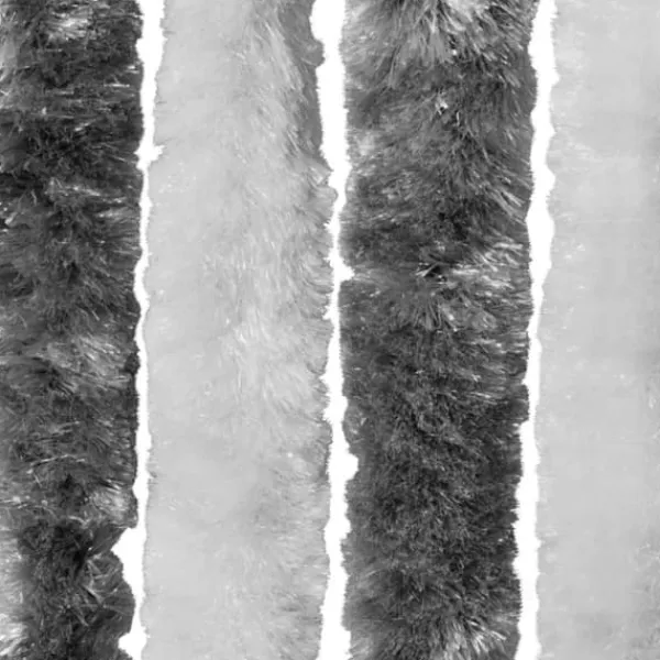 Insektgardin 90x200 cm chenille grå og hvid - Insektgardin - Insektgardiner - Home & Living Insektmiddel & Dyreafvisende Middel