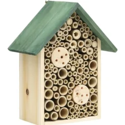 Best Insekthotel 2 stk. 23x14x29 cm fyrretræ - Insekthotel - Insekthoteller - Home & Living Til Fugle & Småvildt