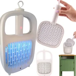 Best INSEKTICDIDLAMPE til MYG, FLUER OG MØL UV op til 60m2 Insektmiddel & Dyreafvisende Middel