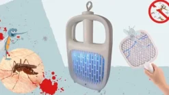 Best INSEKTICDIDLAMPE til MYG, FLUER OG MØL UV op til 60m2 Insektmiddel & Dyreafvisende Middel