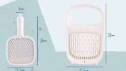 Best INSEKTICDIDLAMPE til MYG, FLUER OG MØL UV op til 60m2 Insektmiddel & Dyreafvisende Middel