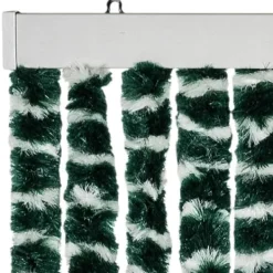 Insektmiddel & Dyreafvisende Middel^Insektsdraperi i chenille - Skydd mot insekter | Färg: Grön/Vit | Storlek: 100x220 cm