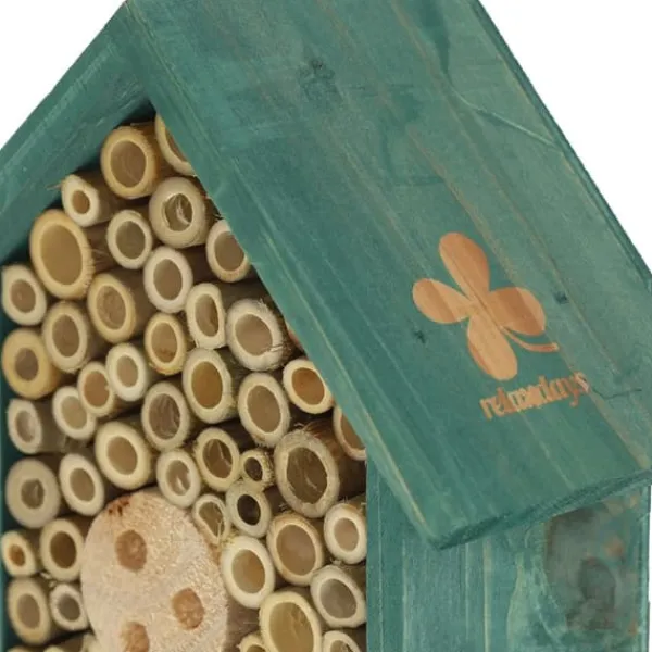 Clearance Insektshotel, 20x17x8.5 cm, Grøn Til Fugle & Småvildt