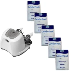 Discount Intex - Saltvandssystem 26670GS & Svømmebassin Salt 100 kg Pool- & Spatilbehør