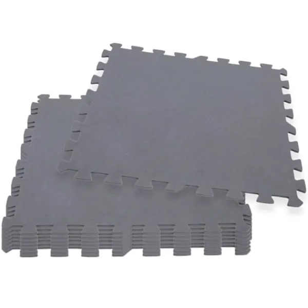 New INTEX - swimmingpoolfliser - puslespilsmåtte - 50x50 cm - 8 stykker - grå Pool- & Spatilbehør
