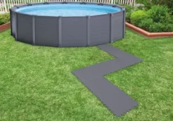 New INTEX - swimmingpoolfliser - puslespilsmåtte - 50x50 cm - 8 stykker - grå Pool- & Spatilbehør