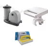 Sale Intex - Vandfalds- og filterpumpe 5678 L/h &WAYS Skrubebørste Pool- & Spatilbehør