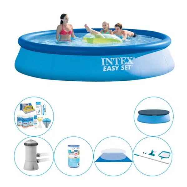 Pooler^Intex Easy Set Pool Super Deal - 396 x 84 cm