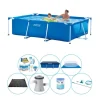 Best Intex Frame Pool Rektangulær 260x160x65 cm - Pool Pakke Pooler