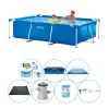 Hot Intex Frame Pool Svømmebassin - 260 x 160 x 65 cm - Samlet Pakke Pooler
