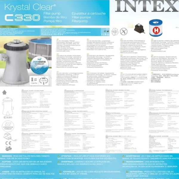 Pool- & Spatilbehør^INTEX genopladelig spa- og poolstøvsuger