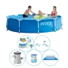 Pooler^Intex Metalramme Rund 305x76 cm - 6 stk - Pool med tilbehør