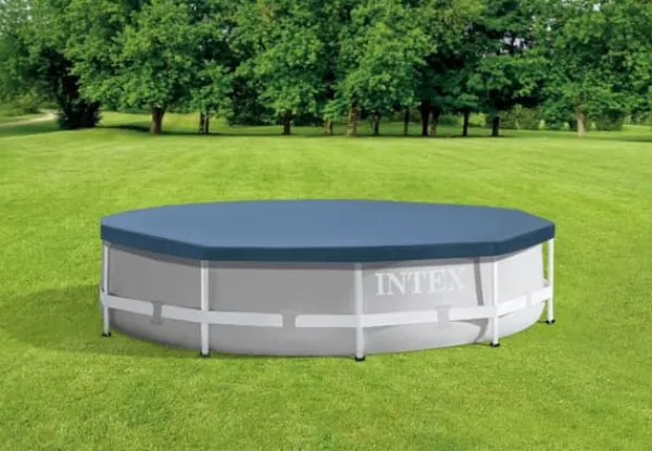 Pool- & Spatilbehør^Intex Pooloverdækning med ramme 305 cm #28030