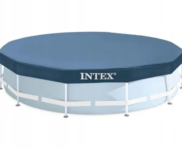 Pool- & Spatilbehør^Intex Pooloverdækning med ramme 305 cm #28030