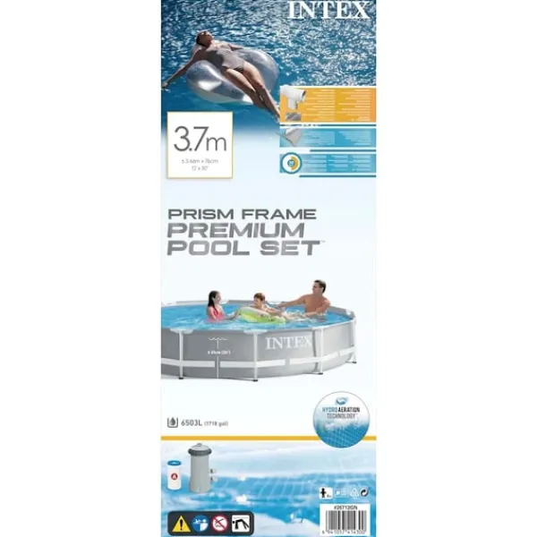 Pooler^INTEX Prism Frame Premium poolsæt 366x76 cm