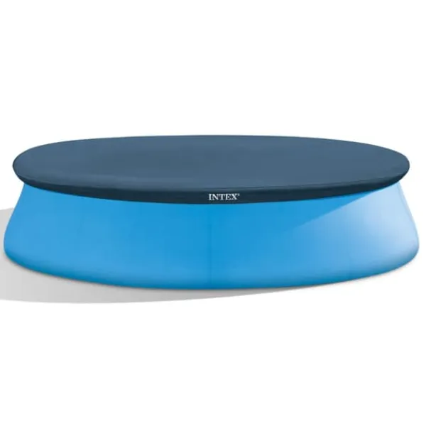 Discount Intex rund oppustelig let sæt swimmingpool - 305 x 61 cm - blå - inkluderet tilbehør CB76 Pooler
