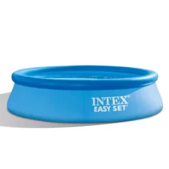 Discount Intex rund oppustelig let sæt swimmingpool - 305 x 76 cm - Blå - Inklusive Tilbehør CB24 Pooler