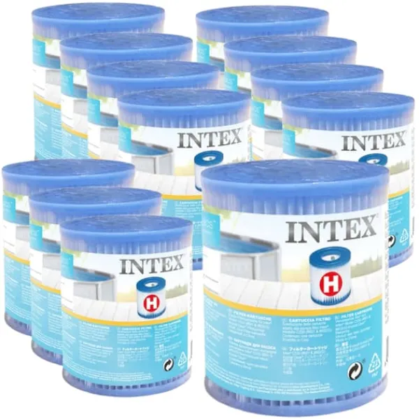 Discount Intex rund oppustelig let sæt swimmingpool - 305 x 76 cm - Blå - Inklusive Tilbehør CB24 Pooler