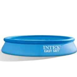 Online Intex rund oppustelig let sæt swimmingpool - 305 x 61 cm - Blå - Inklusive Tilbehør CB17 Pooler