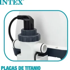 Pool- & Spatilbehør^Intex Saltchlorinator Til Pools Op Til 17 M³ Hvid