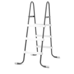 Hot Intex svømmebassin med rektangulær ramme - 220 x 150 x 60 cm - Blå - Inkluderet tilbehør CB84 Pooler