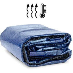 Online Intex svømmebassin med rektangulær ramme - 450 x 220 x 84 cm - Blå - Inkluderet tilbehør CB10 Pooler