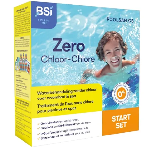 Pooler^Intex svømmebassin med rektangulær ramme - 450 x 220 x 84 cm - Blå - Inkluderet tilbehør CB68
