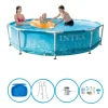 New Intex Svømmebassin Metalramme - Svømmebassin Deal - 305x76 cm Pooler