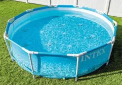 Pooler^Intex Svømmebassin Metalramme 305x76 cm - Svømmebassinbundt