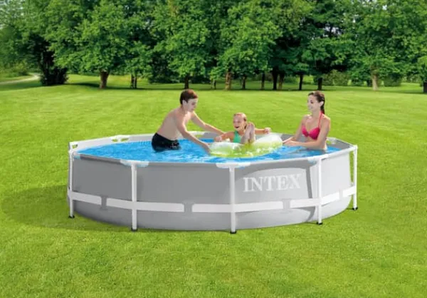 Pooler^Intex Svømmebassin Prisme Stel 305x76 cm - Svømmebassin Sæt