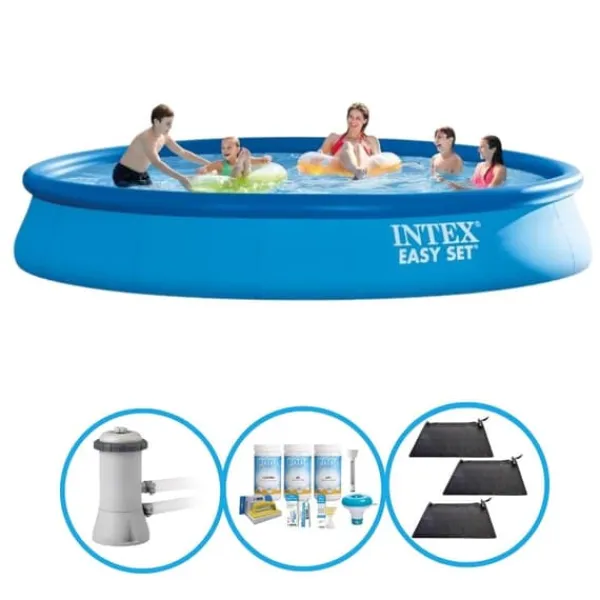 Pooler^Intex Swimming Pool Easy Set - Swimming Pool Deal - 457x84 cm