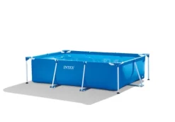 Pooler^Intex swimmingpool - Rammebassin - 220 x 150 x 60 cm - Inklusiv WAYS vedligeholdelsespakke
