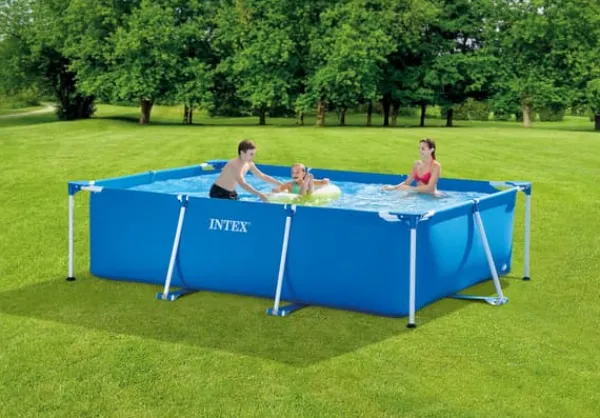 Online Intex swimmingpool - Rammebassin - 300 x 200 x 75 cm - Inklusiv WAYS vedligeholdelsespakke Pooler