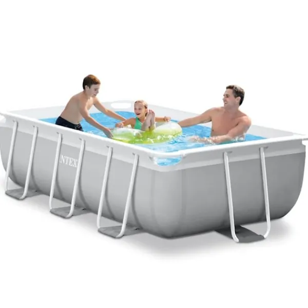 Online INTEX swimmingpoolsæt Prism Frame 300x175x80 cm rektangulær Pooler