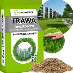 Hot Invest Green Universal Selvkomprimerende Græsblanding 5 kg 200 m² Frø