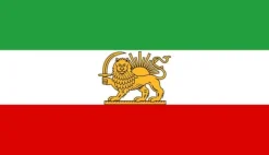 Discount Iran flag løve - før revolutionen, safavider Flag & Vindposer