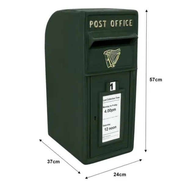 Discount Irsk Postkasse med Stativ - Grøn | MonsterShop Postkasser & Brevindkast