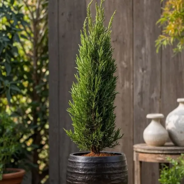 Clearance Italiensk cypres - Cupressus sempervirens - Højde 70-80cm - ⌀19cm Haveplanter