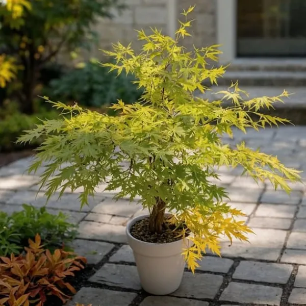 Hot Japansk ahorn - Acer palmatum 'Orange Lace' - Højde 60-70cm - ⌀19cm Træ