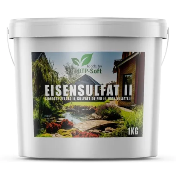 Gødningsmidler^Jern II sulfatheptahydrat jerngødning, mod snegle (25 kg)
