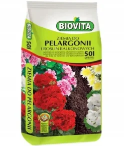 Hot Jord til pelargonier og altanplanter 50L Jord & Sand