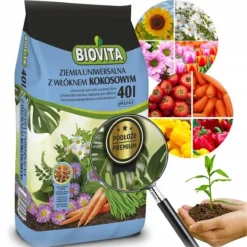 Jord & Sand^Jord til såning af frø, grunding af kimplanter med kokosfibre 40L PREMIUM