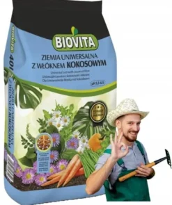 Jord til såning med kokosfibre 50L Naturligt substrat til quiltning Jord & Sand