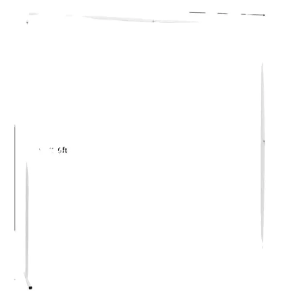 Flag & Vindposer^Justerbar bueholder, alsidige højdeindstillinger, robust jernmateriale,2 2m, L