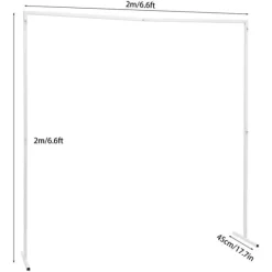 Sale Justerbar bueholder, alsidige højdeindstillinger, robust jernmateriale,2 2m, L Flag & Vindposer