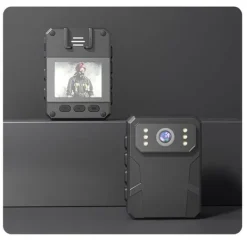 Sikkerhedsmonitorer & Videokameraer^4K HD Body Worn Kamera med Klips & 16G Hukommelseskort